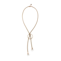 MY FLASH TRASH 白松石合金吊坠项链 NF0536N-20A