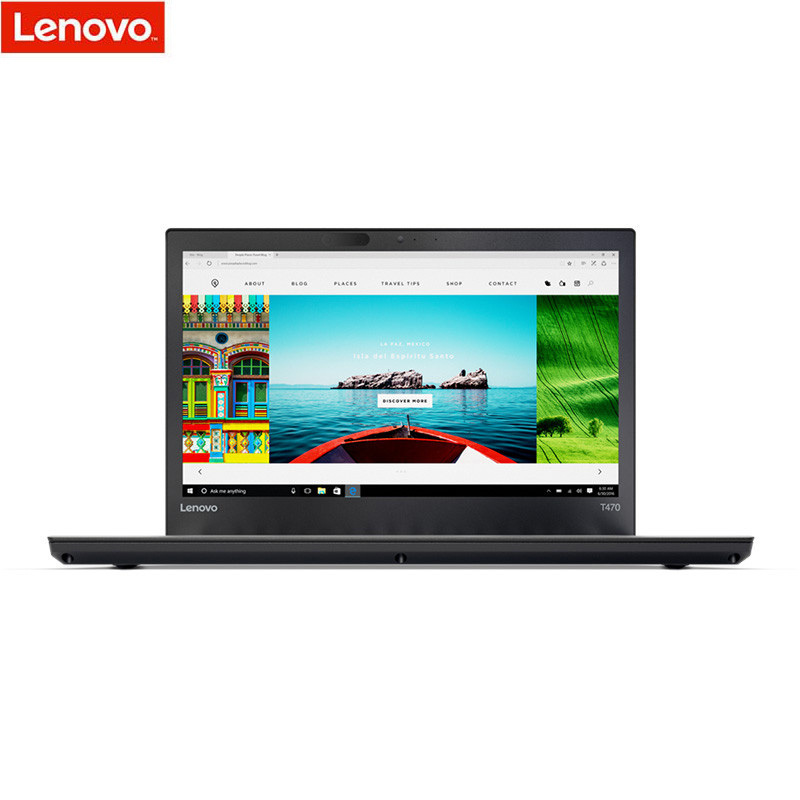 联想/lenovo ThinkPad T470-270 14英寸笔记本电脑I5-6200U 4G 500 2G独显 黑