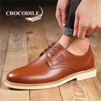 鳄鱼恤(CROCODILE)男士休闲鞋英伦男鞋时尚休闲皮鞋舒适板鞋WWFX00372090