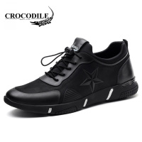 鳄鱼恤 CROCODILE 休闲鞋男士潮流透气板鞋一脚套懒人男鞋 2021