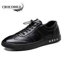 鳄鱼恤 CROCODILE 休闲鞋男士潮流舒适板鞋百搭懒人套脚男鞋 2047