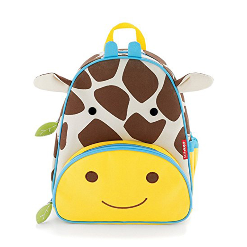 SKIP HOP动物书包儿童宝宝幼儿园双肩背包 长颈鹿款 黄色 中性 儿童文具