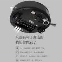 以内(inxni)扫地机器人 X342(扫+拍+吸+抛+滤)4+1立体式清洁系统 智能全自动 家用吸尘器