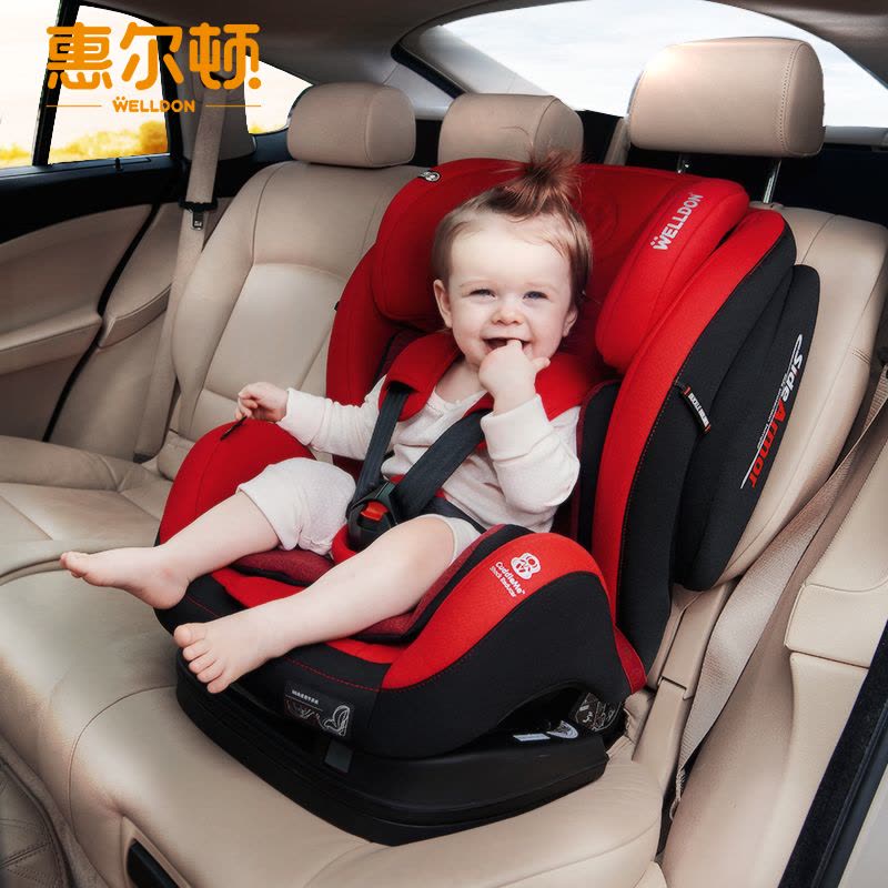 [汽车用品]惠尔顿儿童安全座椅汽车用isofix接口婴儿宝宝9个月-12岁全能宝3 星曜蓝图片
