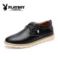 花花公子(PLAYBOY)男鞋春季男士英伦休闲皮鞋潮鞋青年板鞋韩版 CX39210