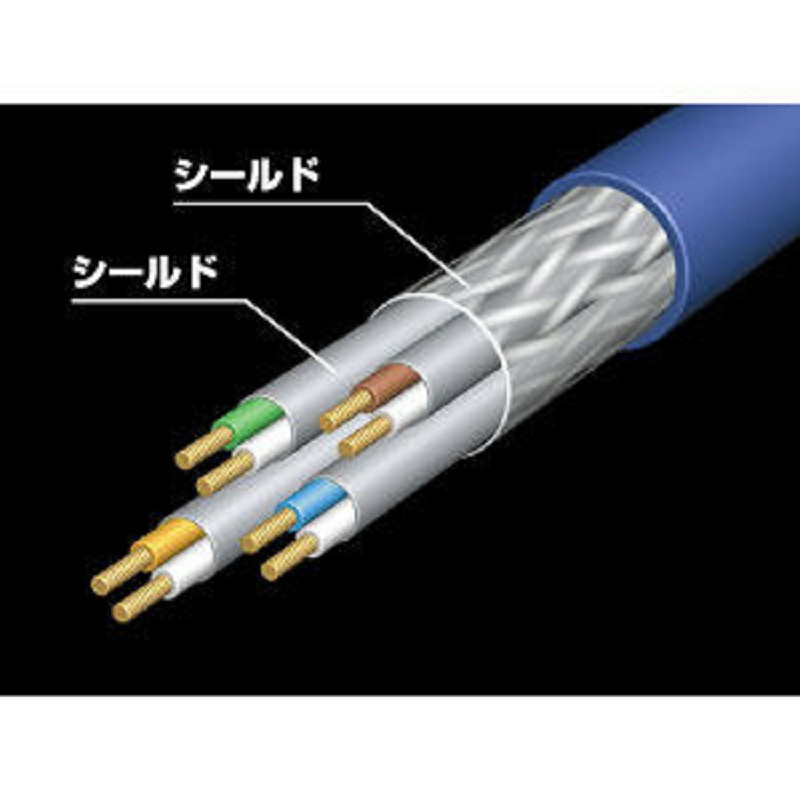 山业(SANWA SUPPLY) 白色 1米 CAT7类 网线 KB-T7-01WN(根)