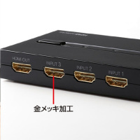 山业(SANWA SUPPLY) 黑色 HDMI 切换器 SW-HD31(个)