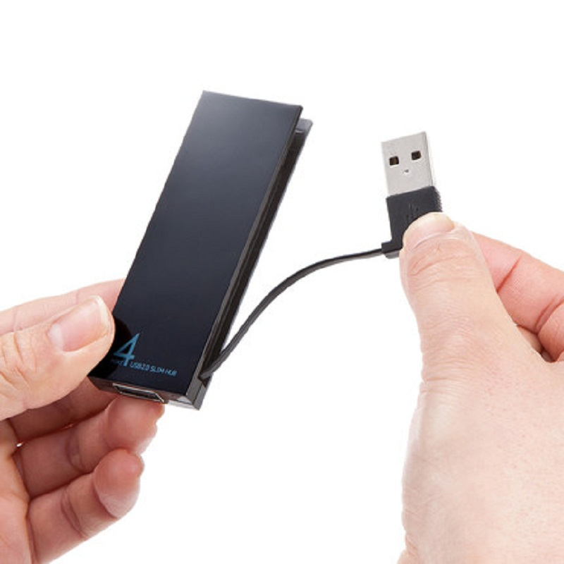 山业(SANWA SUPPLY) 4口USB2.0 集线器 USB-2H406BK (个)