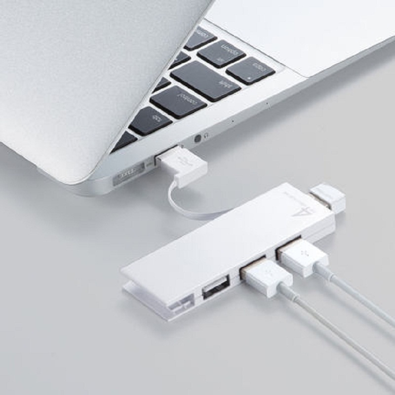 山业(SANWA SUPPLY) 4口USB2.0 集线器 USB-2H406BK (个)