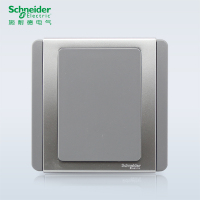 施耐德电气(Schneider Electric) 开关插座面板 E3000都会系列银加灰