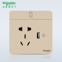 施耐德电气(Schneider Electric) 开关插座面板 绎尚系列薄暮金