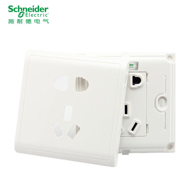 施耐德电气(Schneider Electric) 开关插座面板 丰尚系列经典白