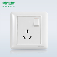 施耐德电气Schneider Electric开关插座家用86型睿意系列经典白五孔电源插座单控开关其他面板电视电脑