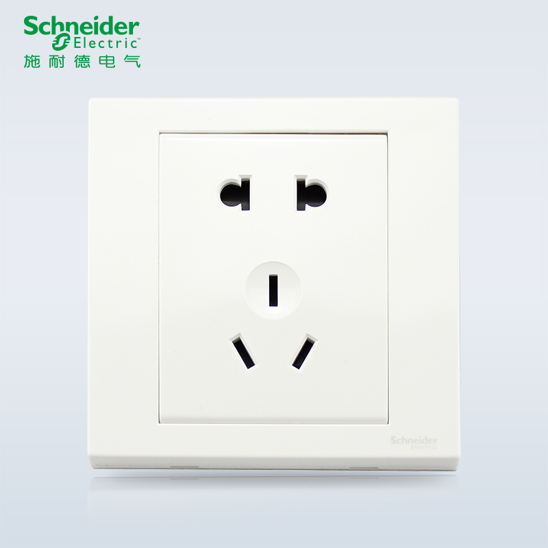 施耐德电气(Schneider Electric) 开关插座面板 如意系列经典白