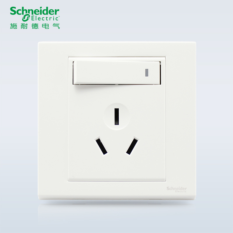 施耐德电气(Schneider Electric) 开关插座面板 如意系列经典白