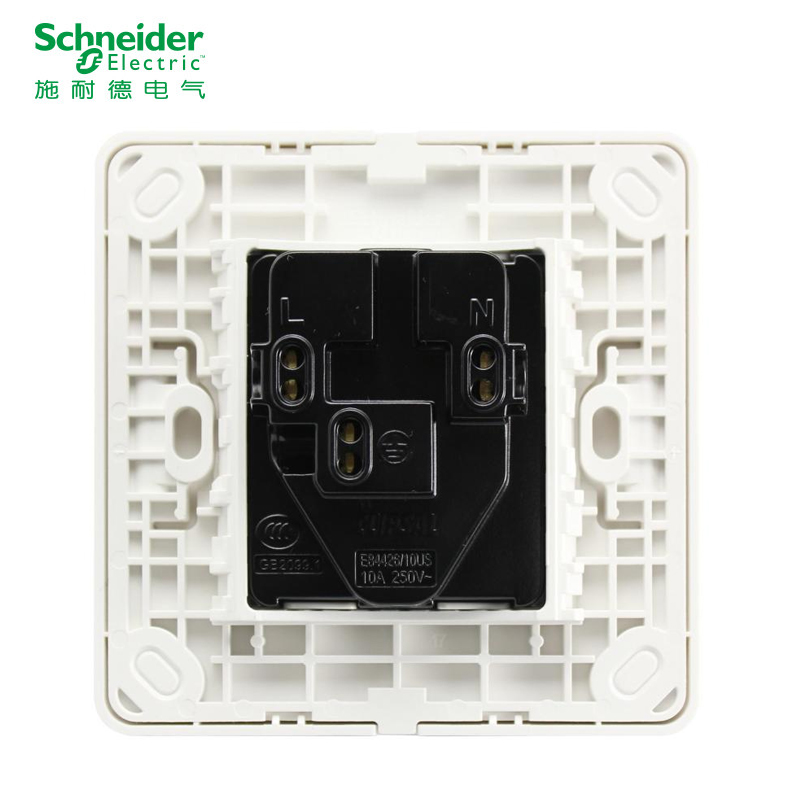 施耐德电气（Schneider Electric） 开关插座面板 轻点系列经典白高清大图