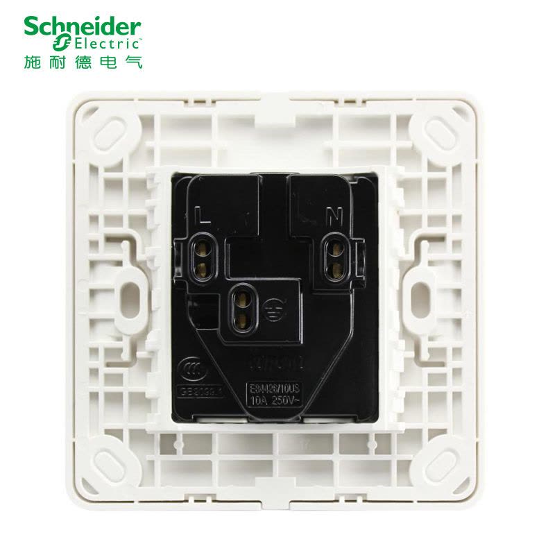 施耐德电气（Schneider Electric） 开关插座面板 轻点系列经典白图片