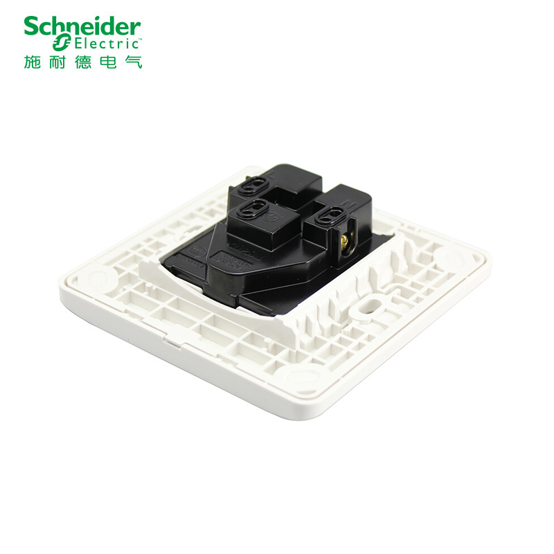 施耐德电气（Schneider Electric） 开关插座面板 轻点系列经典白高清大图