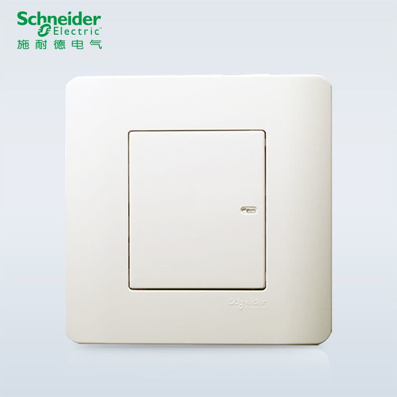 施耐德电气（Schneider Electric） 开关插座面板 轻点系列经典白图片