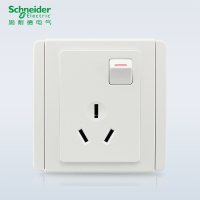 施耐德电气(Schneider Electric) 开关插座面板 E3000都会系列经典白