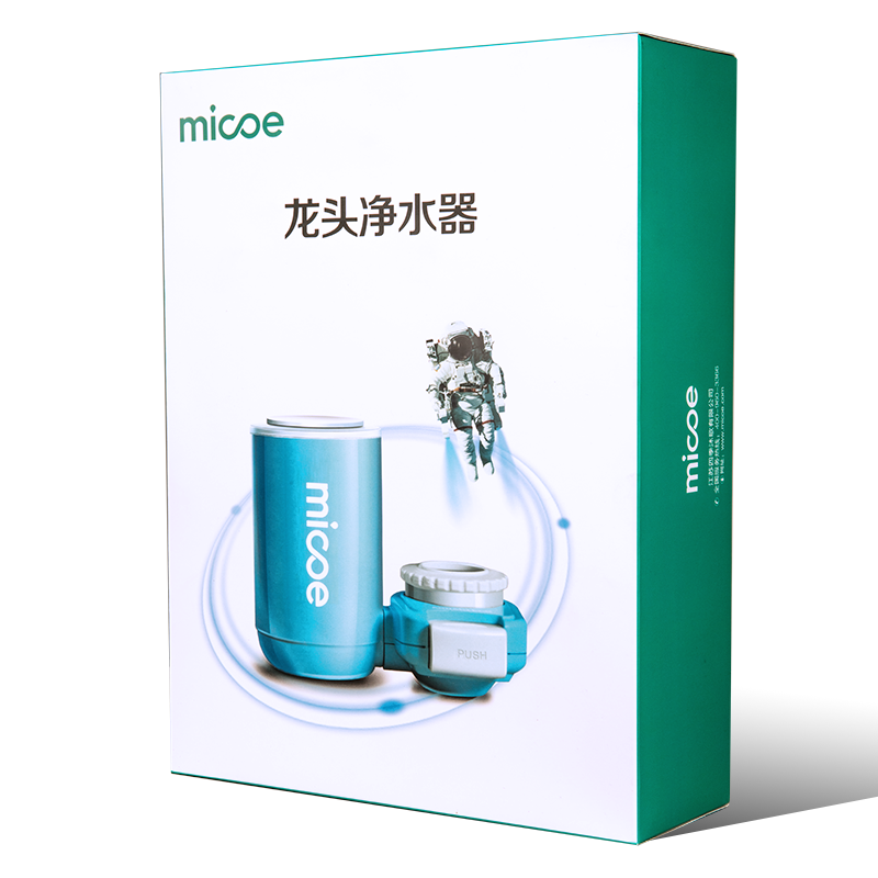 四季沐歌(MICOE)净水器家用净水机厨房便携式净水龙头6级复合滤芯标准套餐(含20片过滤棉)YCZ-JL56-M001