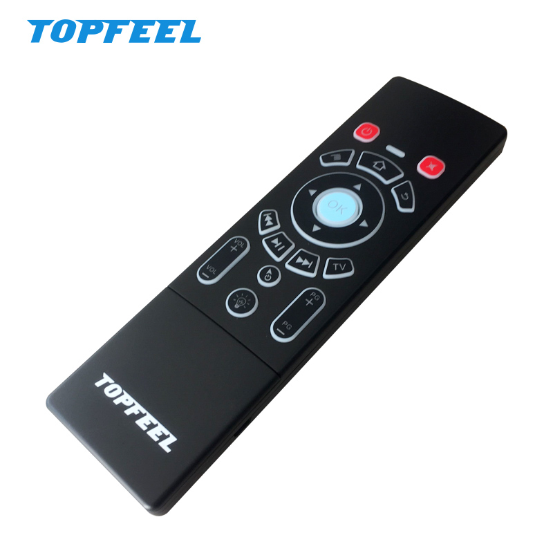 极夜topfeel KM910智能USB无线遥控器便携式迷你键盘彩光版飞鼠