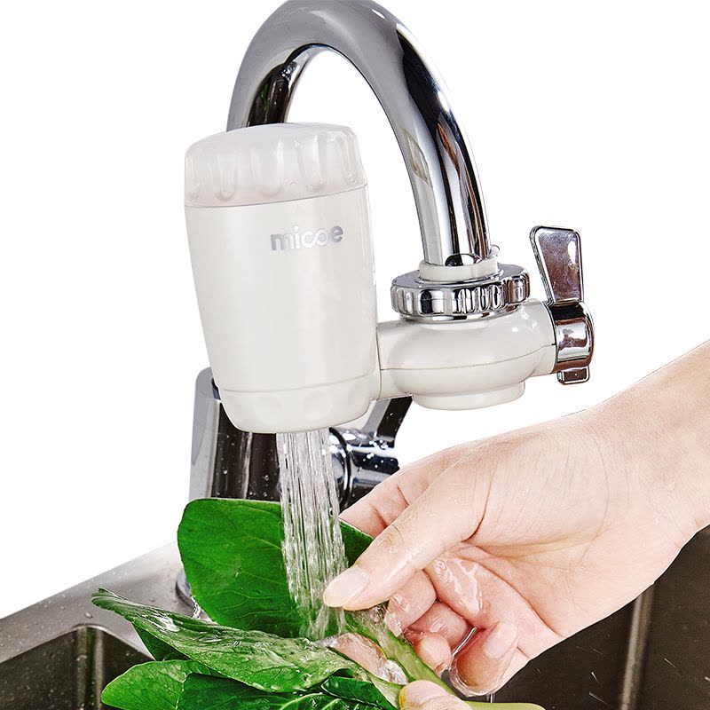 四季沐歌(MICOE) 净水龙头 家用便携式净水机 水龙头净水器 家用自来水过滤器YCZ-JL120-M003 1机5芯图片