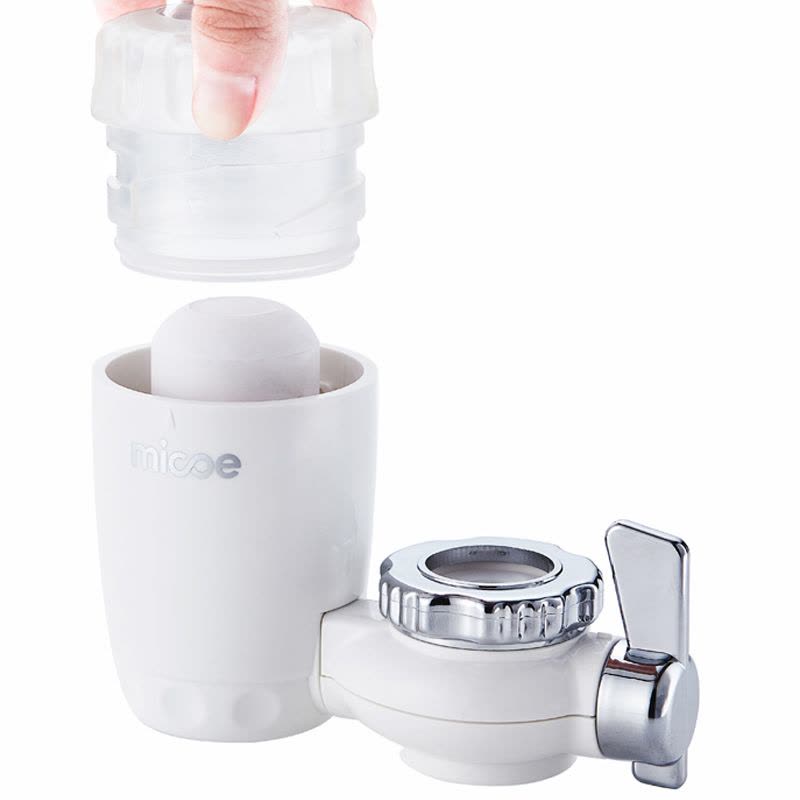 四季沐歌(MICOE) 净水龙头 家用便携式净水机 水龙头净水器 家用自来水过滤器YCZ-JL120-M003 1机5芯图片
