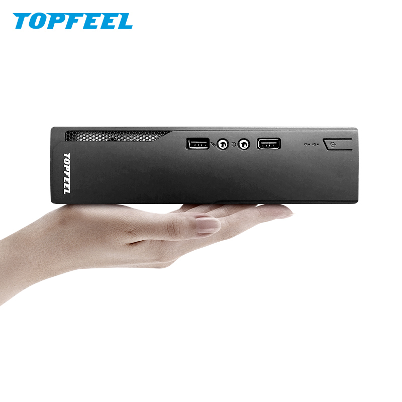 极夜TOPFEEL迷你电脑主机台式机T65M i5-7400/4G/240G/W7 HOME 3年上门 政府节能采购清单