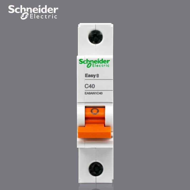 施耐德断电气(Schneider Electric)路器 家用空开E9系列 真空单极 1P40A 空气开关