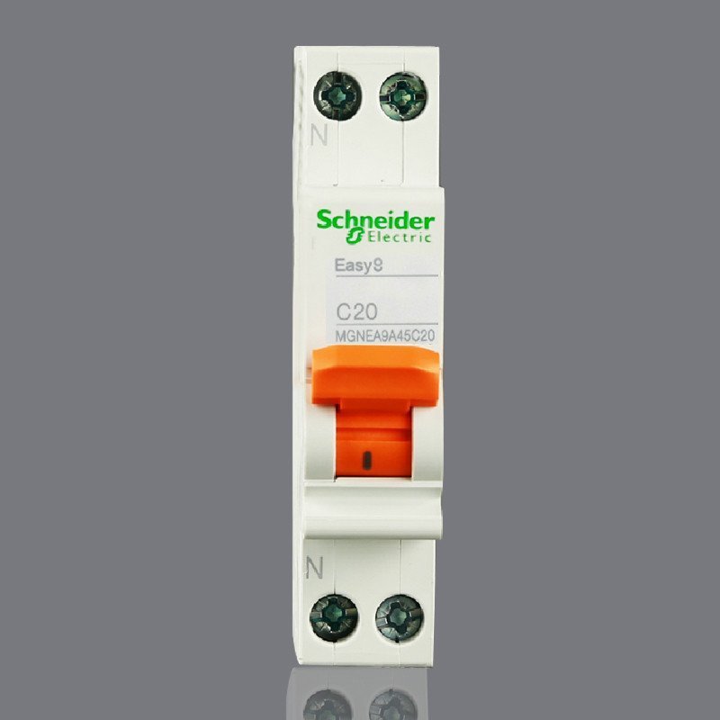 施耐德电气(Schneider Electric)家用空开E9系列1P+N 双进双出 DPN20A 空气开关