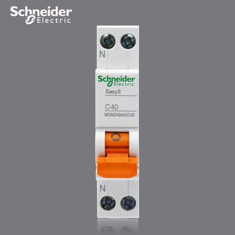 施耐德电气（Schneider Electric）断路器 家用空开E9系列1P+N 双进双出 DPN40A 空气开关