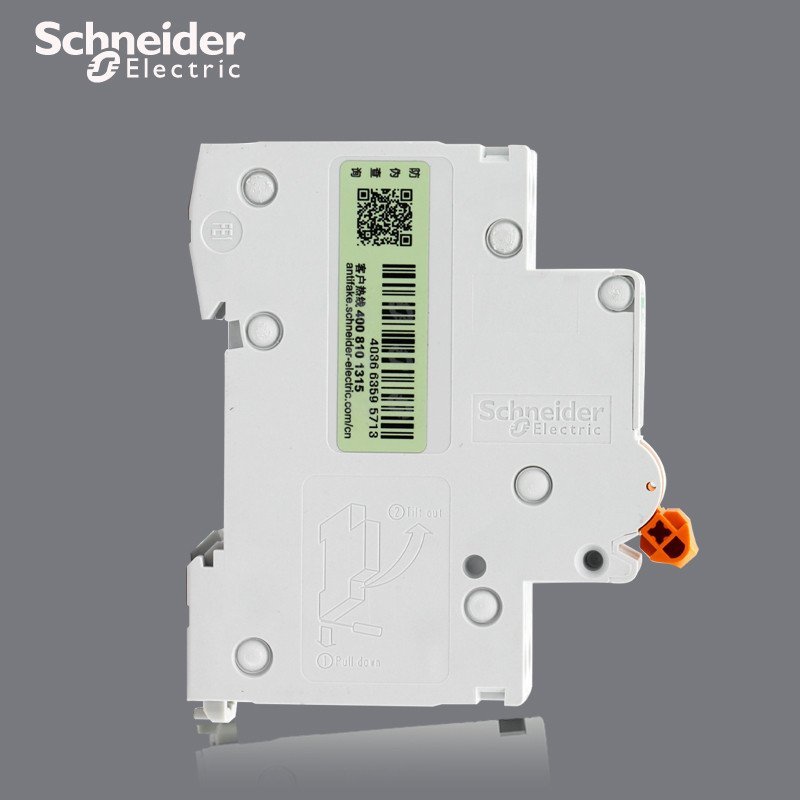 施耐德电气（Schneider Electric）断路器 家用空开E9系列1P+N 双进双出 DPN40A 空气开关