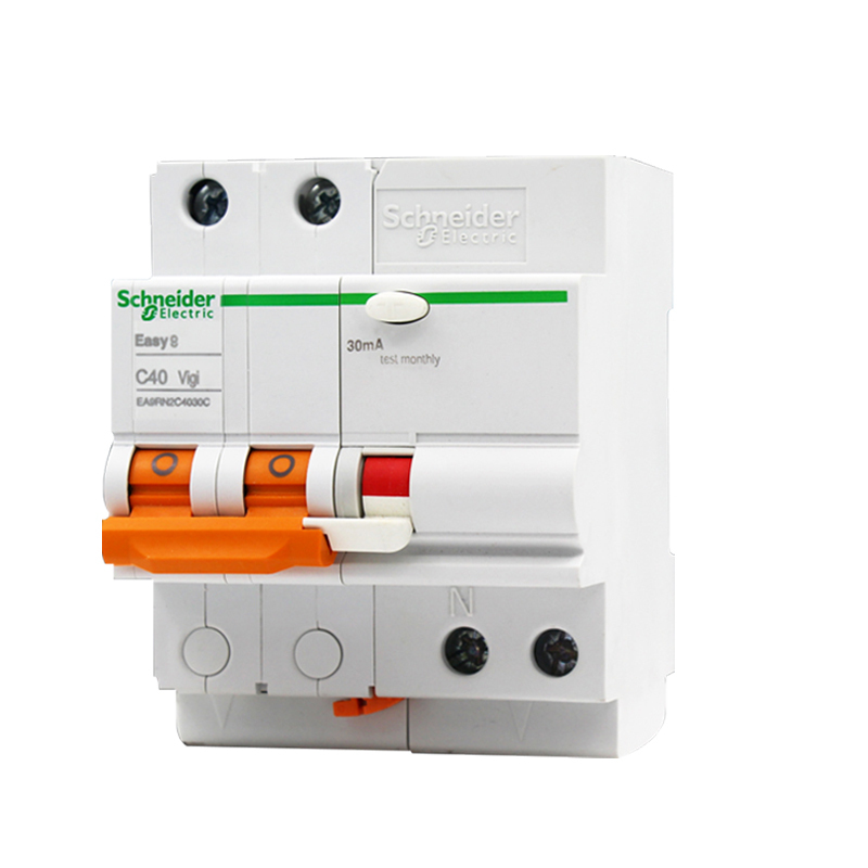 施耐德电气(Schneider Electric)断路器 漏电保护器 E9系列2P40A带漏保空气开关