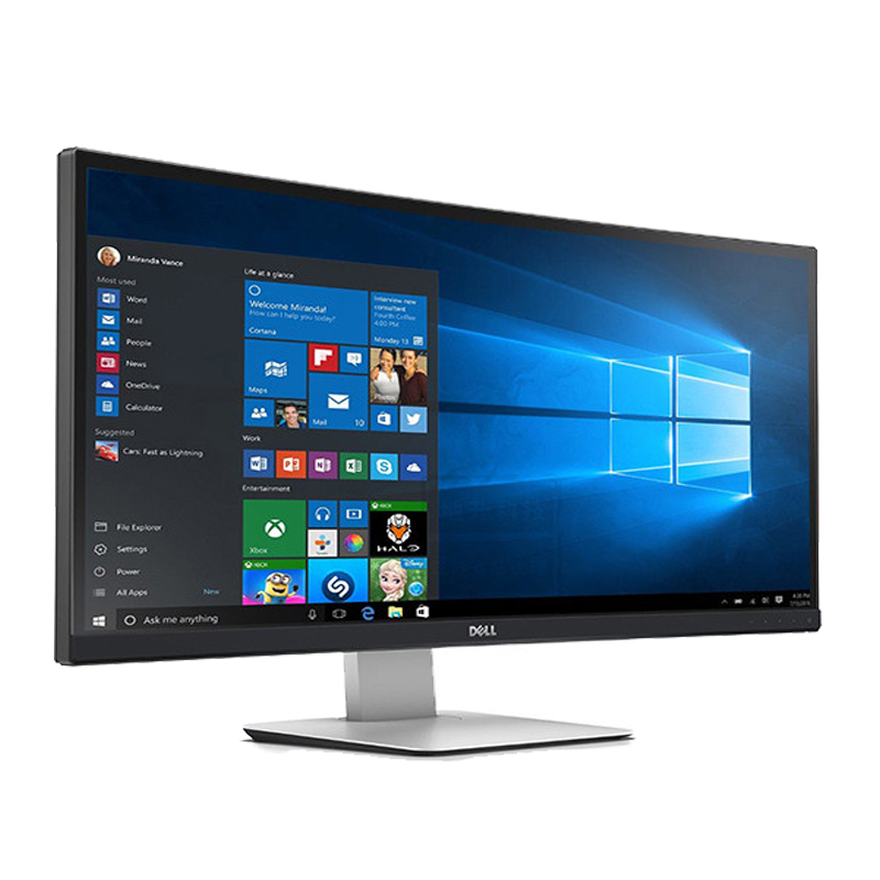 戴尔(DELL) U3415W 34英寸曲面3.5K高清 21:9 内置音箱IPS屏显示器