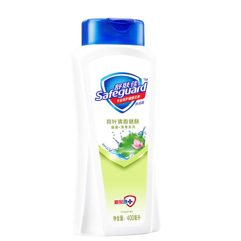 舒肤佳 荷叶清香 健肤 沐浴露 400ML(瓶)