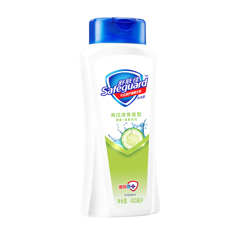 舒肤佳 青瓜清爽香型 沐浴露 400ML(瓶)