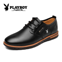 花花公子(PLAYBOY)皮鞋男鞋英伦休闲鞋男 X39036
