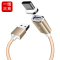 ESCASE Type-C数据线 磁吸手机快充充电线USB电源线 适用华为小米vivo/oppo红米三星魅族 1米土豪金