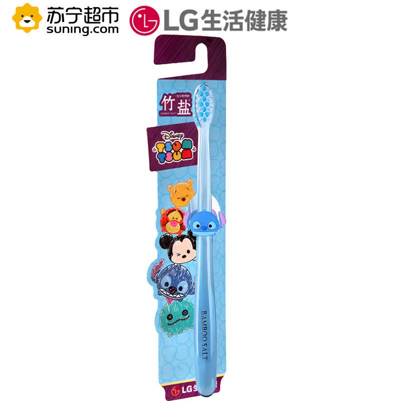 LG竹盐迪士尼缤酷牙膏100g+缤酷软毛护龈牙刷 迪士尼组装礼盒祛除牙渍清新口气 防蛀固齿图片