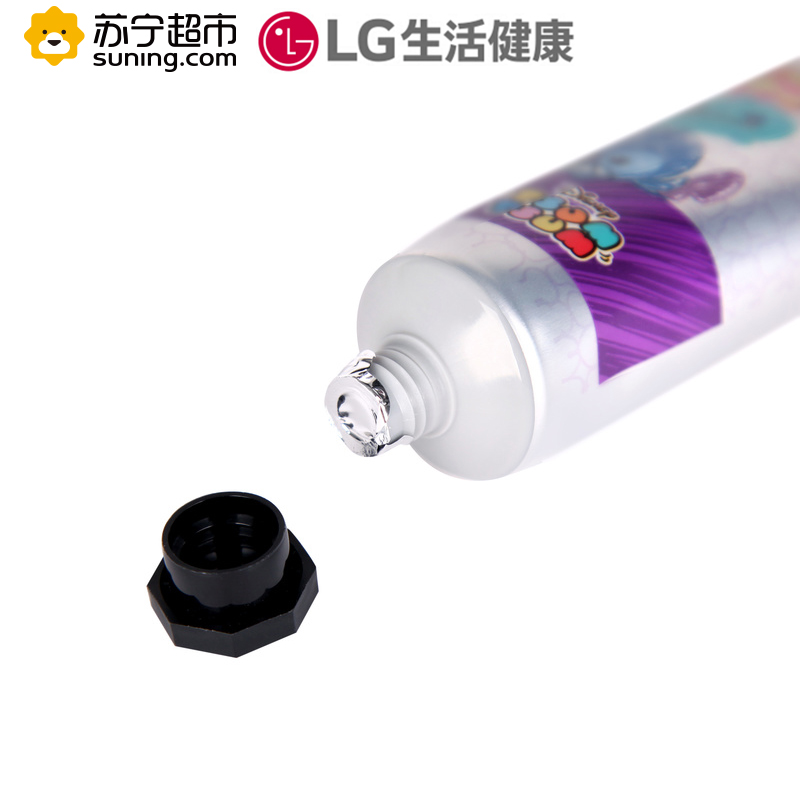 LG竹盐迪士尼缤酷牙膏100g+缤酷软毛护龈牙刷 迪士尼组装礼盒祛除牙渍清新口气 防蛀固齿