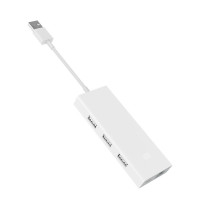 小米USB3.0至千兆网口多功能转接器高速传输笔记本平板电脑网线转接器