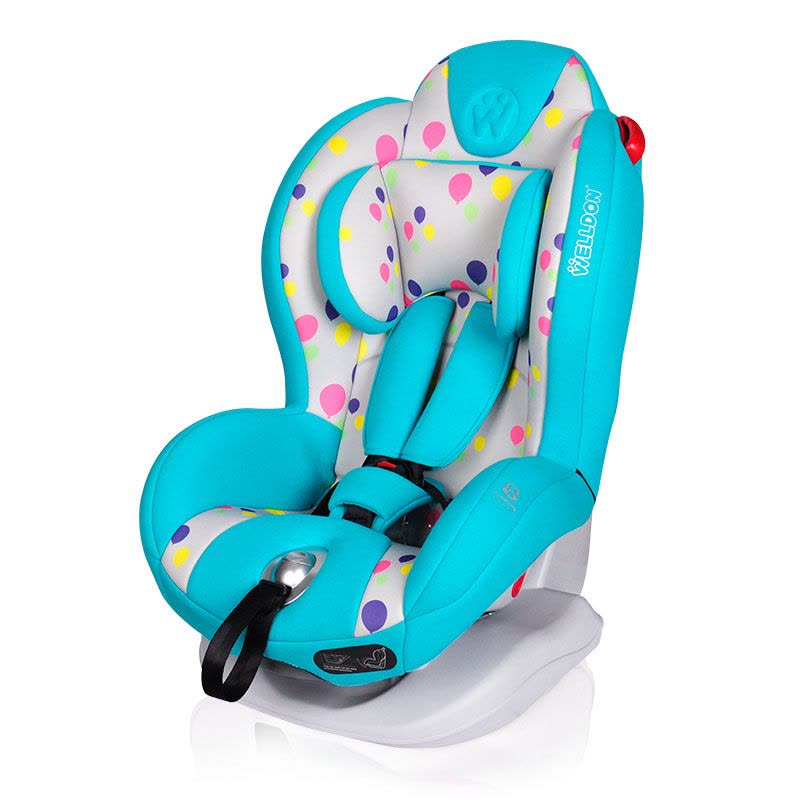 [汽车用品]惠尔顿 9个月-6岁宝宝安全座椅 汽车车载婴儿童安全座椅 运动宝 蒂芙尼蓝图片