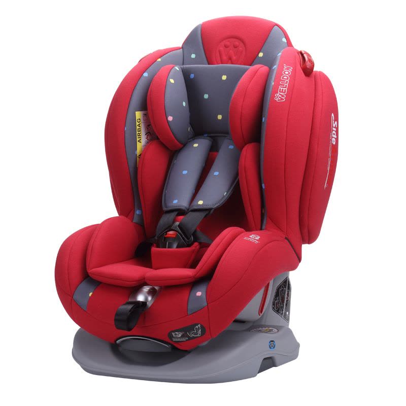 [汽车用品]惠尔顿(welldon)汽车儿童安全座椅正反向安装 皇家盔宝(0-6岁)提拉米苏棕图片
