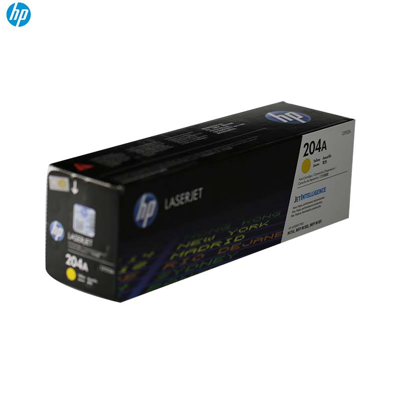 惠普(HP)CF512A 204A彩色 黄色硒鼓(硒鼓/粉盒)(适用打印机M154 M180 M181)