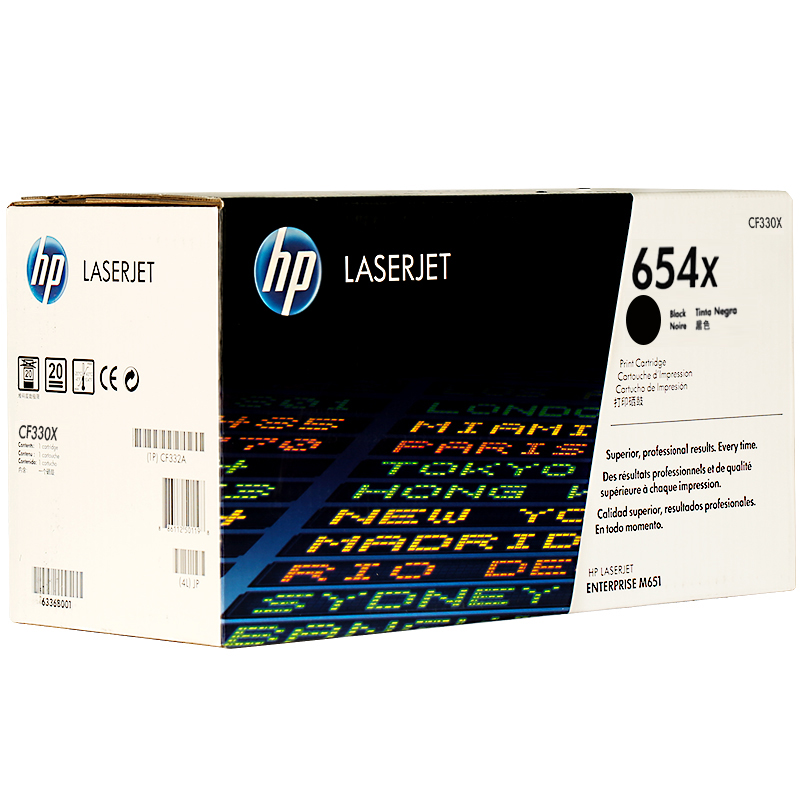 惠普（HP）CF330X 黑色硒鼓 高容（硒鼓/粉盒）适用打印机 LaserJet M651高清大图