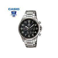 CASIO卡西欧蓝宝石镜面防水休闲商务石英男表EFB-508D-1
