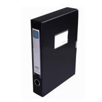 欧标PP档案盒 55mm 粘扣 黑色 B1902