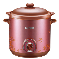 苏泊尔(SUPOR)DG60YK901-35 电炖锅 红陶内胆养生煲 煲汤熬粥慢炖家用