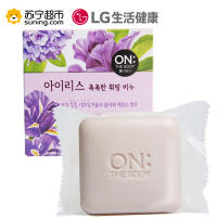 LG 安宝笛 鸢尾花味香皂90g 洁肤皂 泡沫丰富沐浴温和清洁